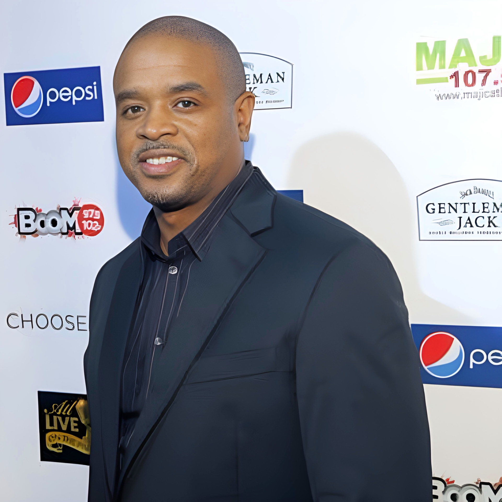 Eddie F on the red carpet